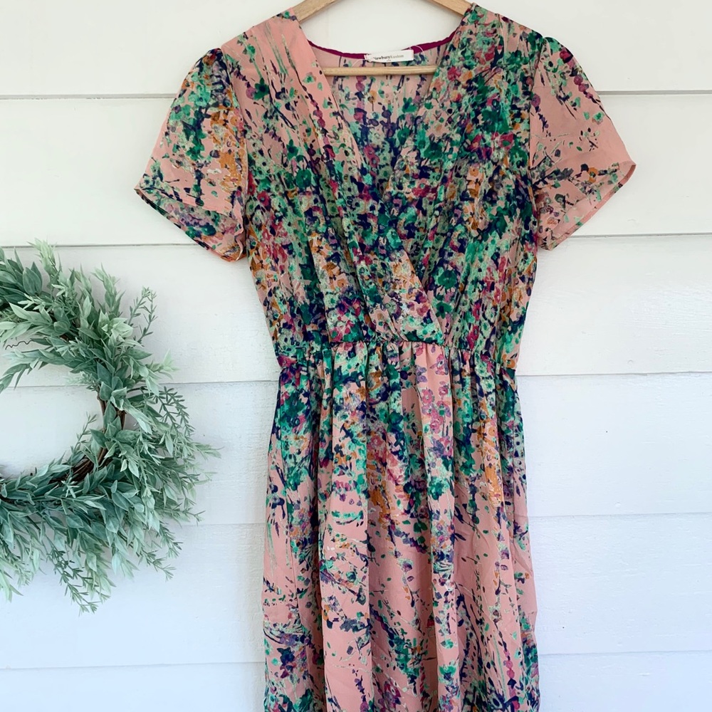 🌿 4/$20 🌿 NEWBURY KUSTOM: floral dress.